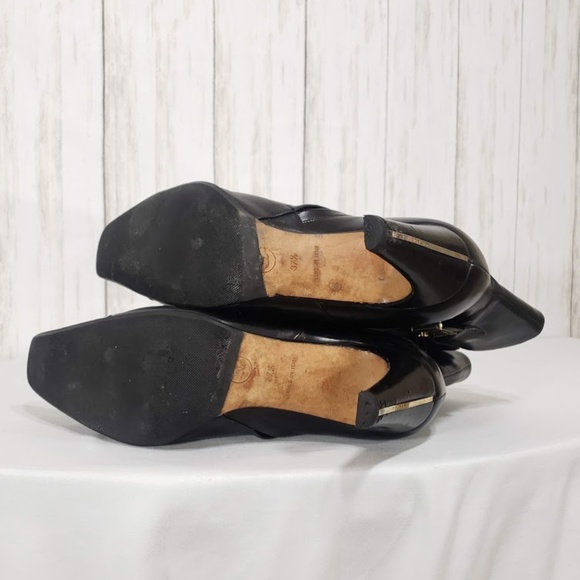 Chanel Black Leather Ankle Boots - Picture 6 of 8